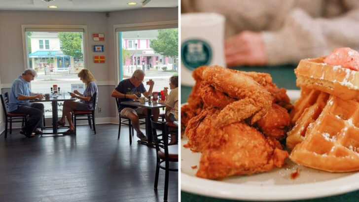 8 Small-Town Delaware Diners Locals Swear Have the Best Chicken and Waffles