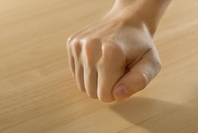 Knock on Wood to Avoid Jinxing Things