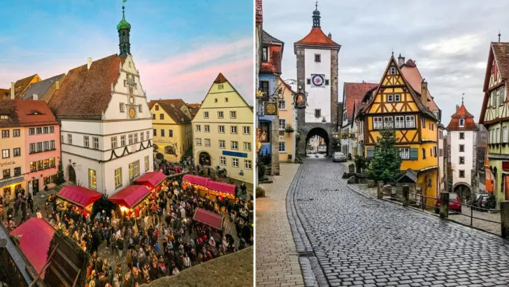 A Fairytale Town in Germany Preserved in Every Detail (Rothenburg ob der Tauber)
