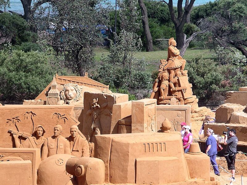 Australian Sand Sculpting Championships — Victoria, Australia