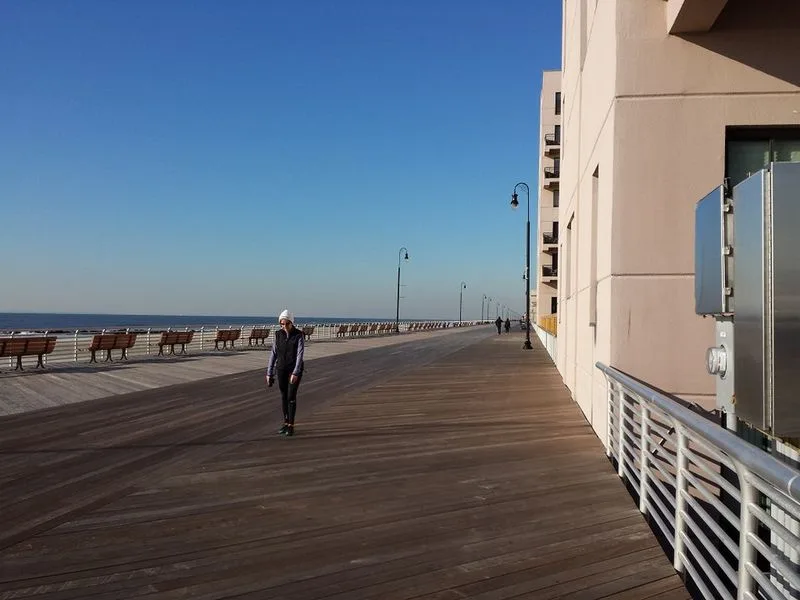 Long Beach Boardwalk, New York
