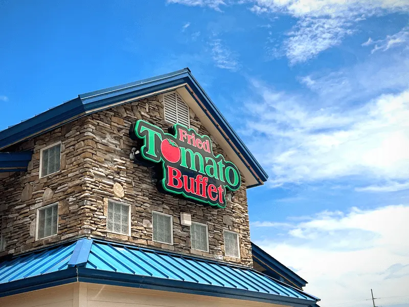 Fried Tomato Buffet