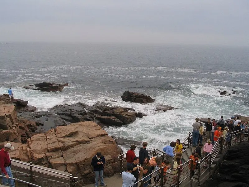 Schoodic Point's Dramatic Waves