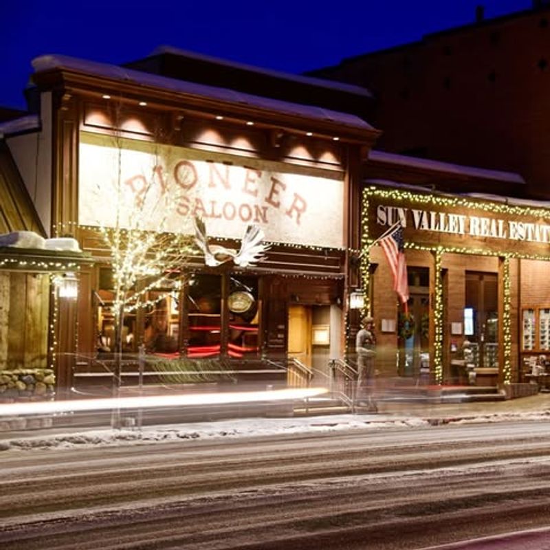 The Pioneer Saloon—Ketchum