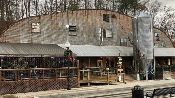 Between Asheville And Boone Lies A North Carolina Town Wrapped In Autumn Fog And Mountain Stillness