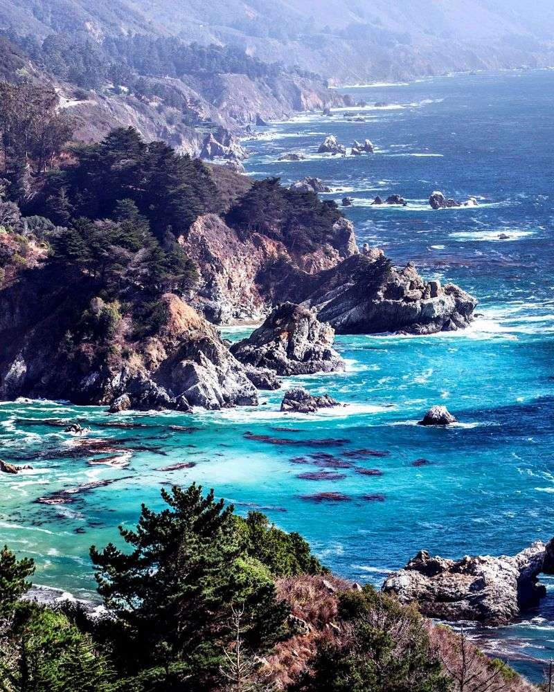 Pfeiffer Beach & McWay Falls — Purple Sands and Sea Falls