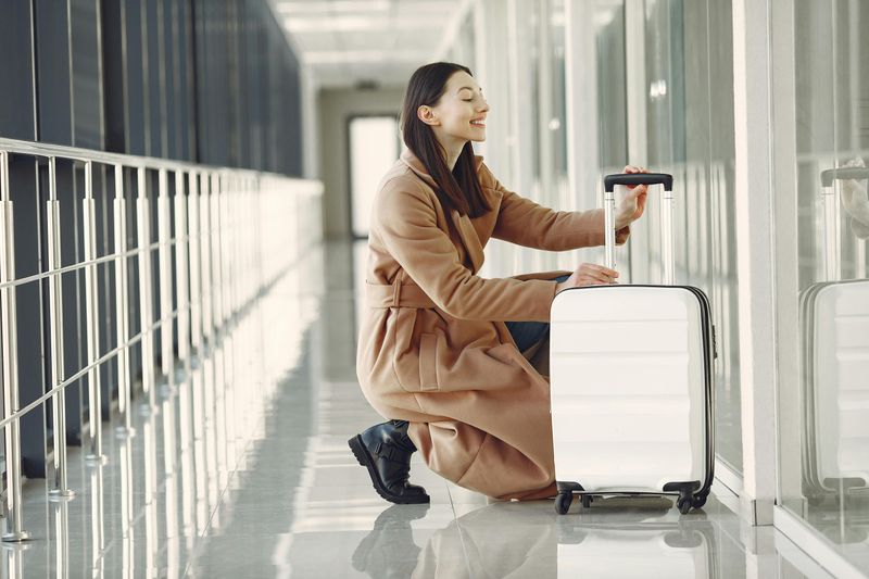 White Luggage