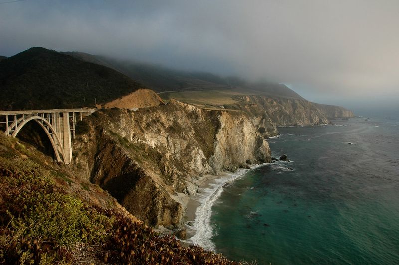 Cambria / San Simeon, California — Coastal Highway Pull-offs
