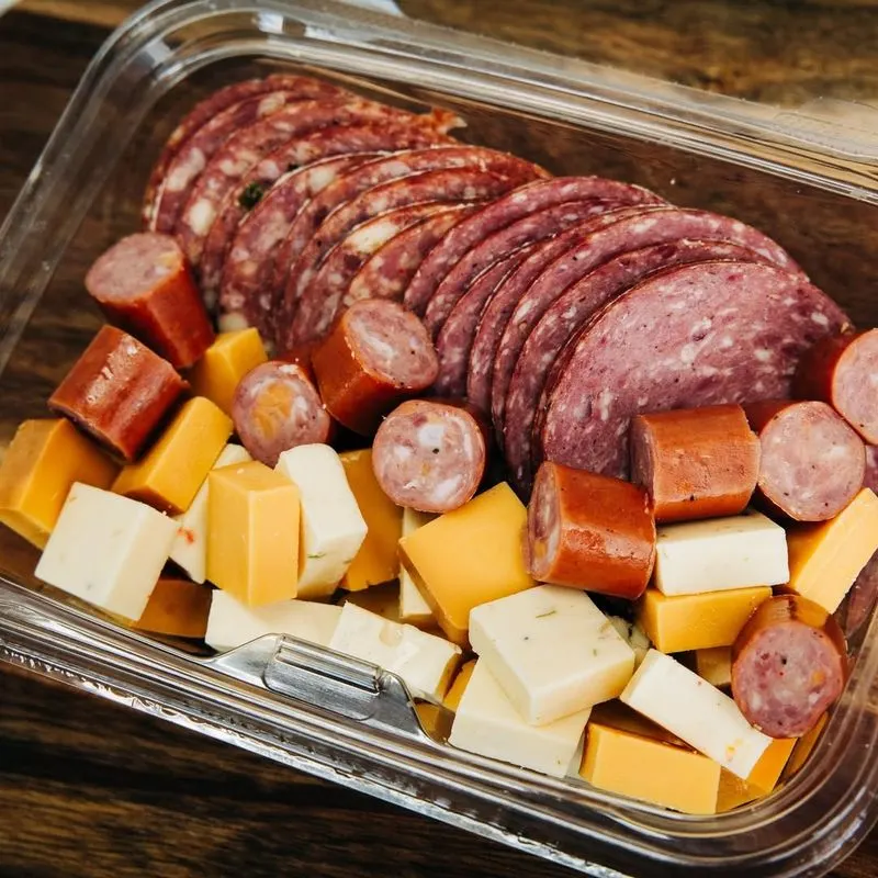 Summer Sausage & Local Cheddar