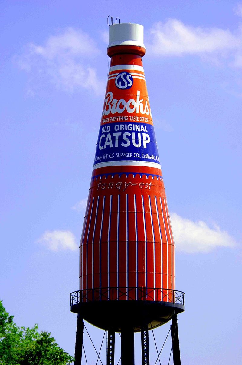 Collinsville — “The Catsup Bottle that’s also a Water Tower”