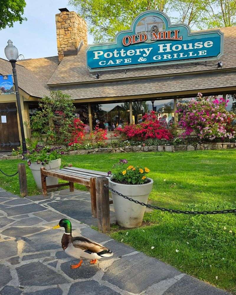 The Old Mill Pottery House Café — Pigeon Forge