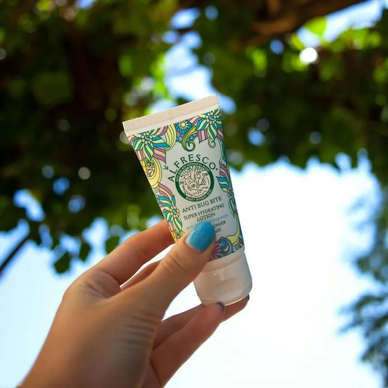 Bug Repellent and Sunscreen