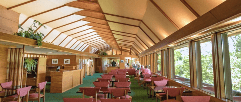 Riverview Terrace Café at Taliesin – Spring Green