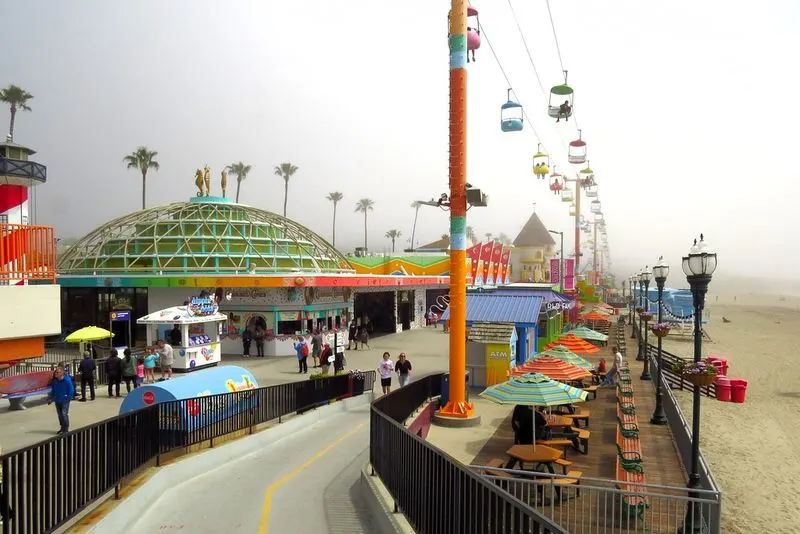 Santa Cruz Beach Boardwalk, California