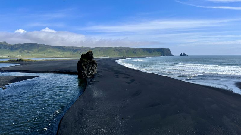 Visit a Black Sand Beach