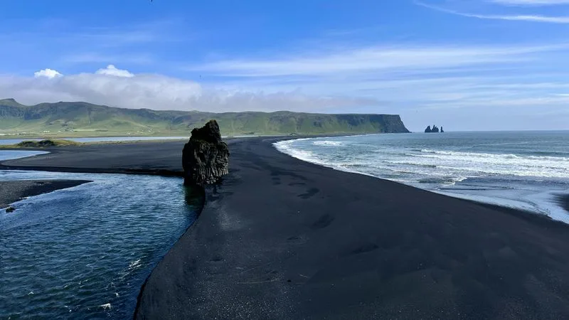 Visit a Black Sand Beach