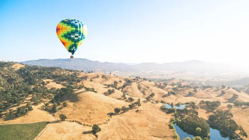 Hot Air Balloon Ride Over Napa Valley