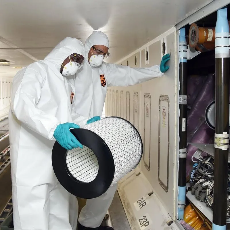 Cabin Air Is Recycled — and Filtered