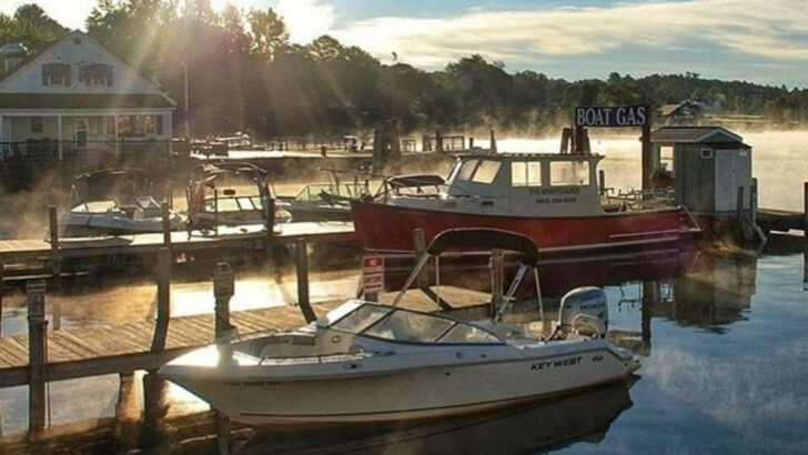 If you remember family lake trips to Wolfeboro, New Hampshire (nothing’s changed, in the best way)