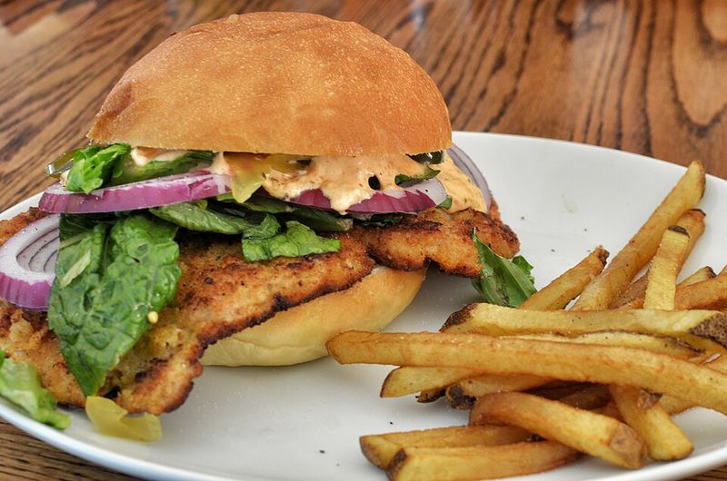 Indiana – Breaded Pork Tenderloin Sandwich