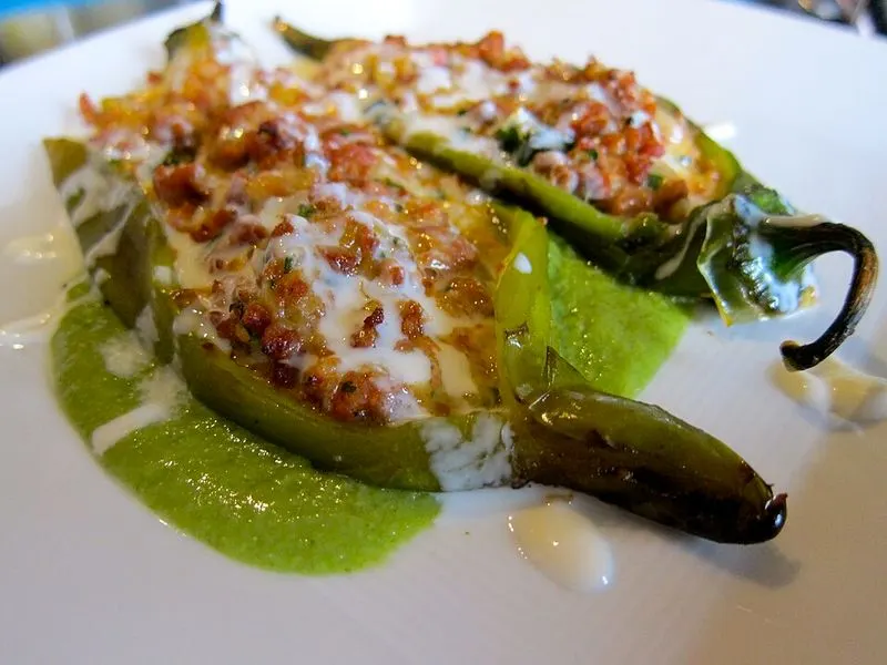 Chili Rellenos from Tourist Menus