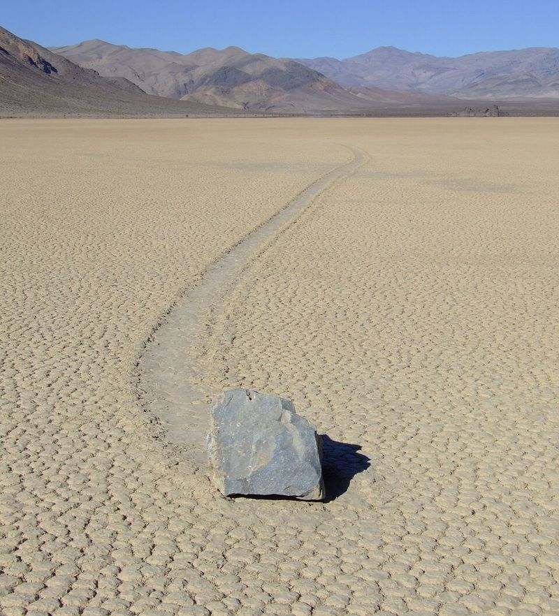 It’s Home to a Sea of Moving Rocks