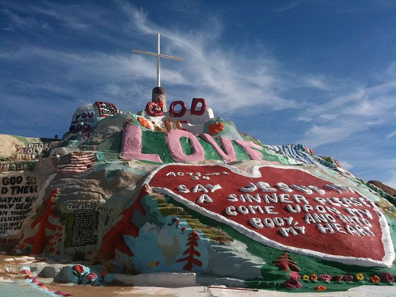 Salvation Mountain