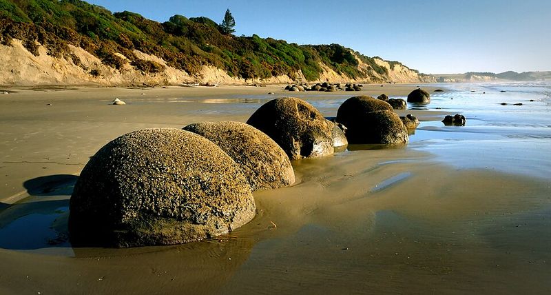 Visit the Moeraki Boulders