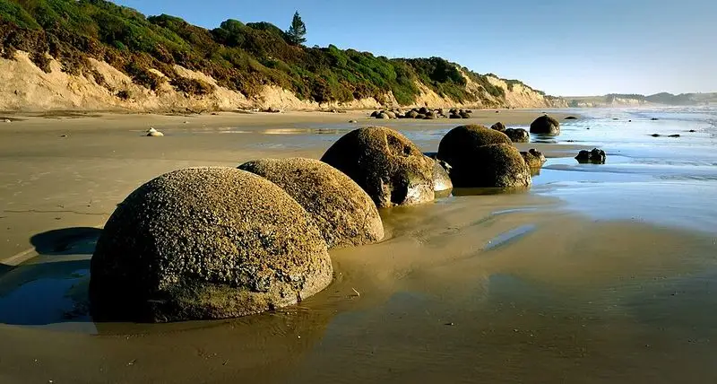 Visit the Moeraki Boulders