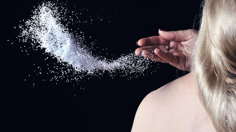 Tossing Spilled Salt Over the Left Shoulder