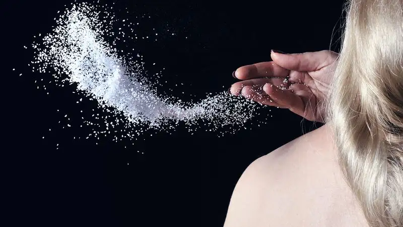 Tossing Spilled Salt Over the Left Shoulder