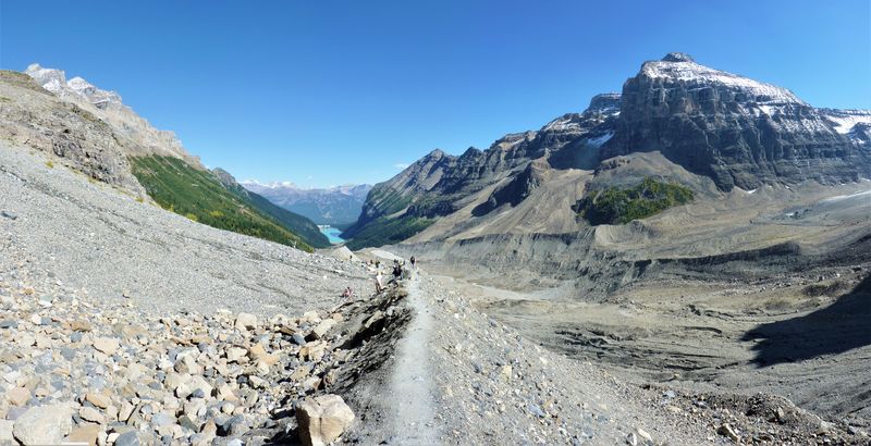 Plain of Six Glaciers Trail