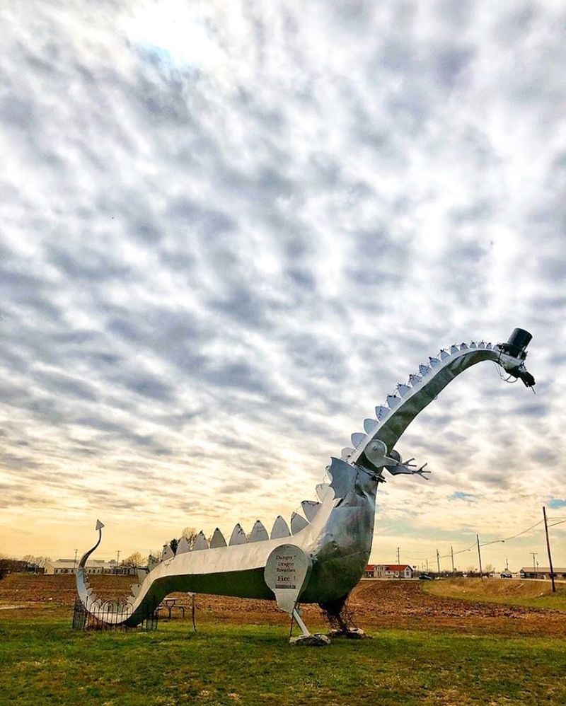 Vandalia — “The Flame-Breathing Kaskaskia Dragon”