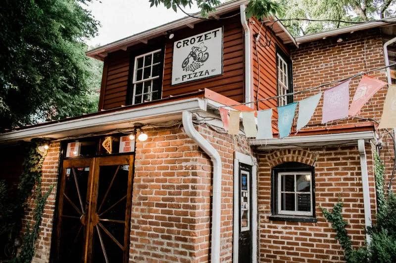 Crozet Pizza at Buddhist Biker Bar (Crozet)