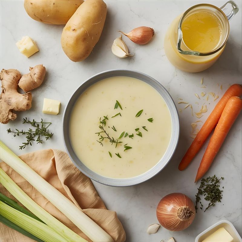 Creamy Potato-and-Leek Soup