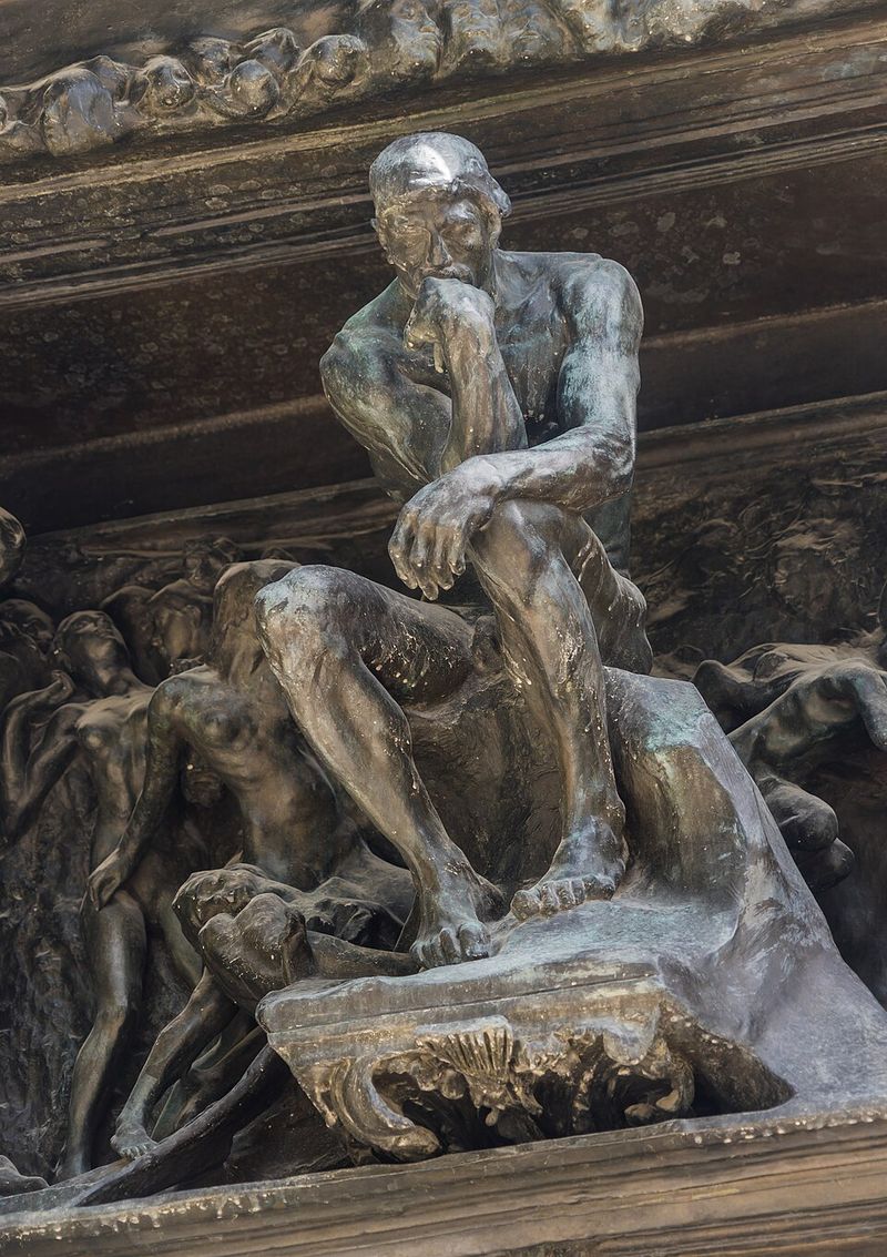The Thinker by Auguste Rodin
