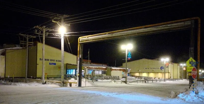 Winter Darkness in Barrow