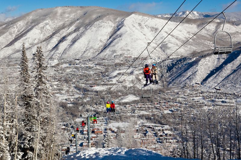 Skiing in Aspen