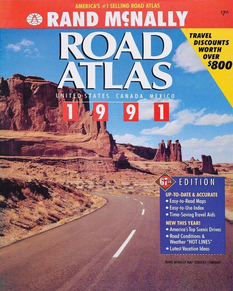 Paper Road Atlases and Folding Maps