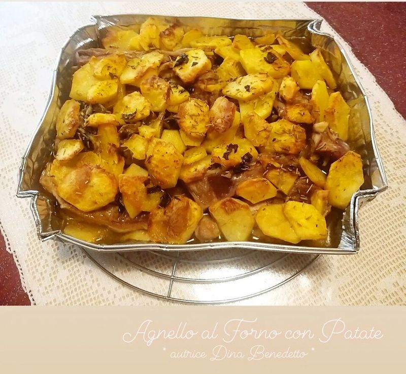 Agnello al Forno (Easter lamb)