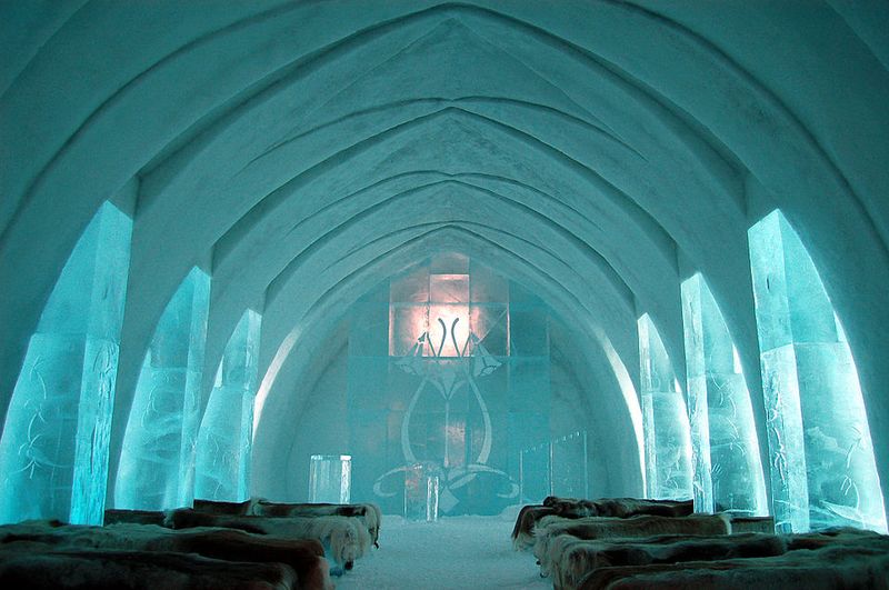Stay at the Ice Hotel in Sweden