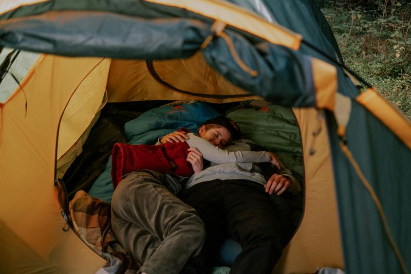 Quality Sleeping Pad and Warm Sleeping Bag