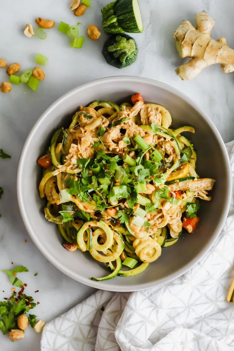 Zucchini Noodle Pad Thai