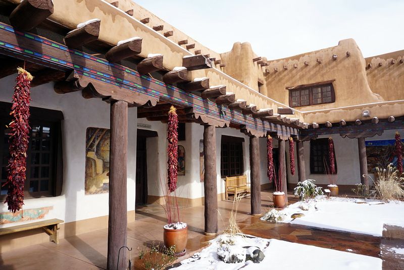 Santa Fe, New Mexico – Art and Warm Light in Winter