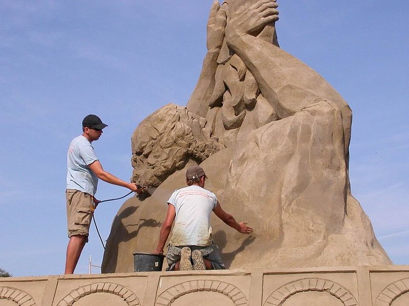 Travemünde Sand Sculpture Exhibition — Germany