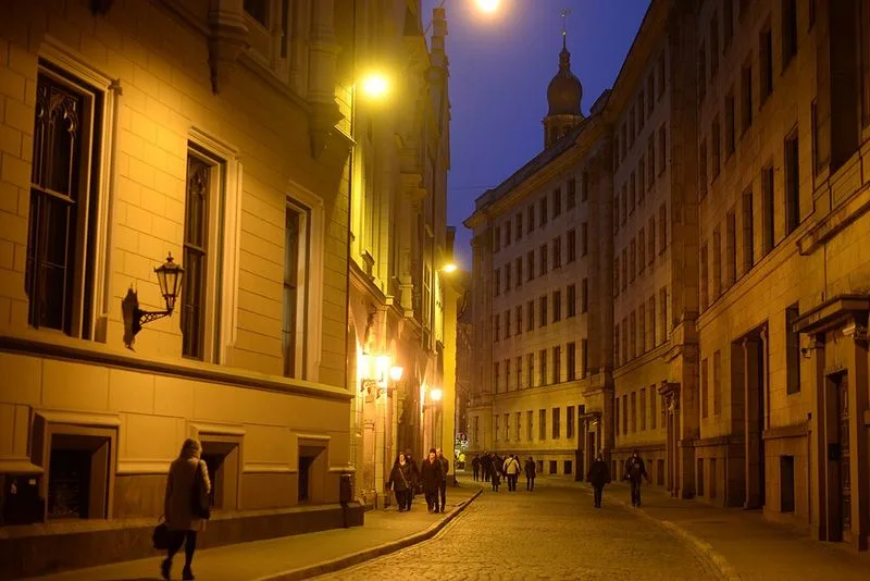 Narrow Streets and Sidewalks