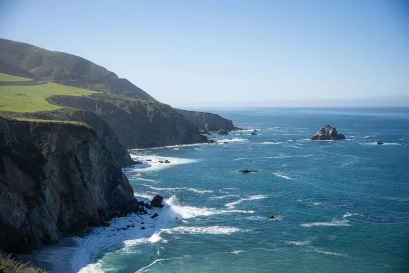 Dramatic Coastal Cliffs
