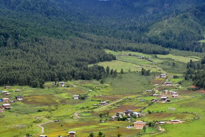Bhutan’s Phobjikha Valley