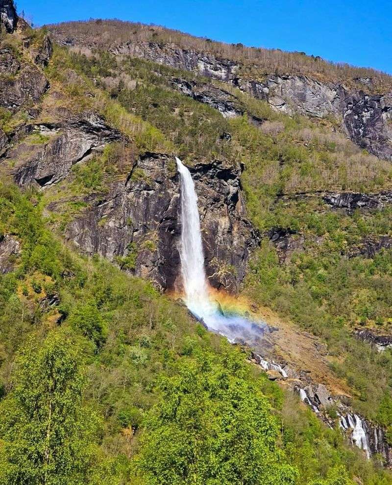 Rjoandefossen Waterfall