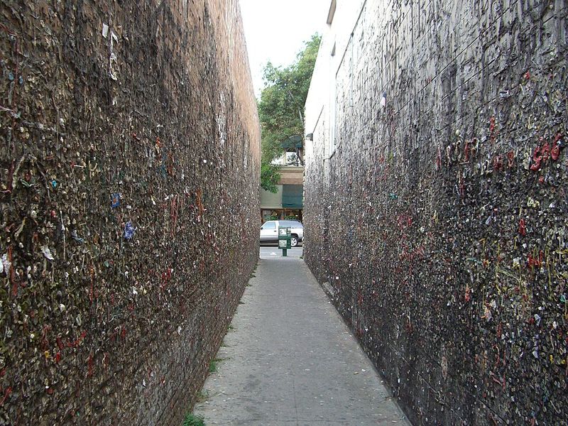There's a Bubblegum Alley That’s Exactly What It Sounds Like